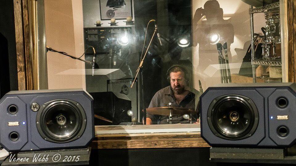 Vernon Webb playing music