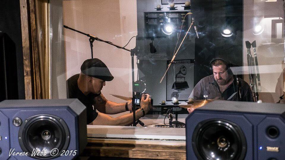 Vernon Webb playing music