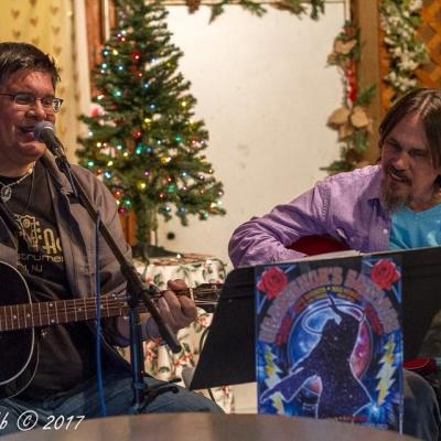 With Steve DiVenuta at the Applewood Winery